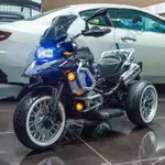 超大電動摩托車可坐大人雙人三輪車充電玩具車