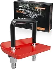 DEEAGLE Hitch Tightener Anti Rattle Stabilizer for 1.25" to 2" Trailer Hitches Reduce Movement On Hitch Mount Cargo Carrier Bike Rack Boat, RV Accessories, Black & Red