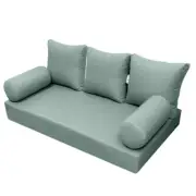 |COVER ONLY| Style 3 Twin Knife Edge Daybed Mattress Bolster Pillow Covers AD002