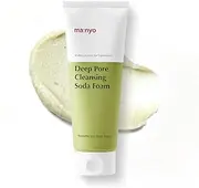 ma:nyo Deep Pore Cleansing Soda Foam 150ml | Deep Pore Cleansing Face Wash | Gentle and Non-Irritating | Korean Skincare for Men and Women