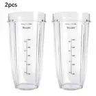 2Pack 24oz Cups Replacement for Nutri Ninja Blender Auto iQ 900w 1000w 1500w AU