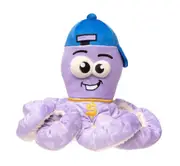 Hip Hoptapus Dog & Puppy Plush Toy with Squeaker by FuzzYard
