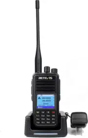 RT3S Dual Band DMR Radio, Digital Analog 2 Way Radio with GPS APRS, 3000Ch 12000