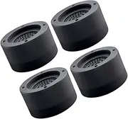 GETAJGHSD 4pcs Washing Machine Shock Pad Anti Tape Couch Stopper Washing Machine Cabinet Sliders Clothes Drying Rack Pusher Dryer Machine Stand Foot Pads Washing Machine Stabilizer Pads Glue