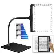 5X Large Magnifying Glass with Light and Stand, 42 LED Flexible Gooseneck