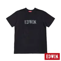 在飛比找蝦皮商城優惠-EDWIN 人氣復刻款 迷彩魚LOGO短袖T恤(黑色)-男款