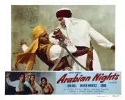 Arabian Nights US Lobby Card Jon Hall Jon Hall Maria Montez Sa- 1942 Movie Photo
