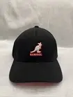 Kangol 3D Wool Flexfit Baseball Cap Size L/XL Red Black