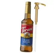 Torani Coffee Syrup, Classic Caramel Flavored Syrup for Drinks, Classic Caramal