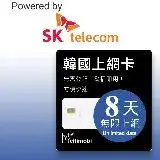 在飛比找遠傳friDay購物優惠-SK 韓國上網卡 - 8天吃到飽 (2GB/日高速流量)