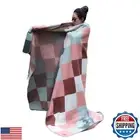Tommy Lion Alpaca Wool Blanket, Handmade Ultra Soft Throw, Queen and Full Siz