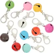 20 Pcs Pet Collar Bell Mini Decor Cat Collar Bells Small Dog Collar Bell for Dog Collar Pet Necklace Bell Kitten Collar Bells Cat Charms Pets Decorative Cat Bells Puppy Fine Metal