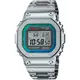 CASIO 卡西歐 G-SHOCK 全金屬 彩虹光譜 太陽能電波手錶-百搭黑 GMW-B5000PC-1