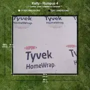 Tyvek Footprint for the Kelty Rumpus 4 Tent