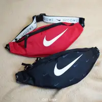 在飛比找蝦皮購物優惠-NIKE NSW SWOOSH 織帶 滿版 串標 小勾 腰包