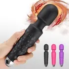 Vibrator G-Spot Clitoris Stimulator Dildo AV Wand 20 Modes Women Sex Toys