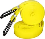 SWOOMEY 2pcs Elastic Cargo Binding Belt Durable Tensioner Rope for Motorbike Battery Car TPE Fixing Strap for Secure Luggage and Cargo Transport