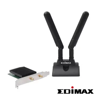 EDIMAX訊舟 AX3000 Wi-Fi 6 + 藍牙5.0 PCIe 無線網路卡【現貨】 無線網卡 網卡 Wifi6