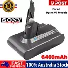 6400mAh 21.6V Battery For Dyson V7/V7 Animal Handheld Vacuum Cleaner Sony Cell