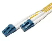 164M OS2 LC-LC Fiber Duplex Jumper Patch Cord Single Mode 9/125 SM Cable Yellow