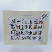 Pottery Barn Kids ABC Alphabet Animal Jigsaw Floor Puzzle 24 Pieces 2ft x 3ft