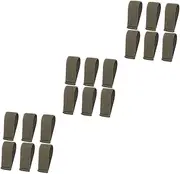 Yardwe Belt Anchor Harness Strap Retainers Belt Loop Keeper Canvas Belt Keepers Belt Retainer Elastic Webbing Belt Holder Duty Belt Keepers Back Loops Harness Straps Holder Nylon