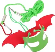BESPORTBLE 1 Set Lizard Leash Bearded Dragon Santa Hat Bearded Dragon Harness Kit Gecko Decor Christmas Reptile Harness Christmas Small Pet Clothes Reptile Walking Leash Pet Harness Polyester