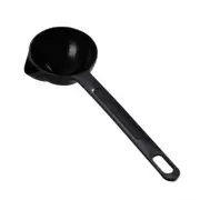 10 Pcs Oil Filter?Spoon Strainers Spoon Food Grade Plastic Long Handle Soup Oil Separator Kitchen Colander Filter Spoon