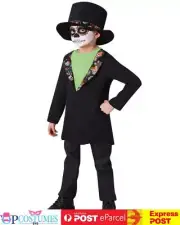 Halloween Day Of Dead Boys Costume