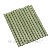 GlueSticksDirect Silver Glitter Wax Glue Stick Mini X 4" 24 Sticks