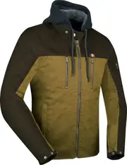 Segura Presto, textile jacket waterproof , color: Dark Brown/Beige , size: 4XL