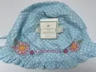 POTTERY BARN KIDS EASTER BASKET SMALL LINER *GABRIELLA* NEW BLUE DOTS FLOWERS