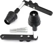 Frame Slider Crash Protectors for Honda CBR250R 2010-2015 CBR 250R 2013 11 12 Motorcycle Accessories Falling Protection Accessories (Color : Black)