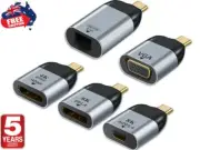TYPE C to HDMI FEMALE / VGA / MINI DP/ RJ45 / DP DISPLAYPORT RJ45 ETHERNET USBC