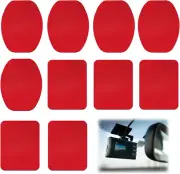 10 Pack Sticky Adhesive Pad , Double Sided Dash Cam Stickers for Cars Compatible
