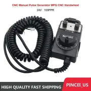 24V 100PPR CNC Manual Pulse Generator MPG CNC Handwheel Pendant Controller pe66