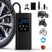 8000mAh Digital Tyre Inflator Car Air Pump Compressor Electric Portable Auto 12V