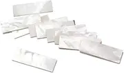 ULDIGI 10 Pcs White Shell Material Guitar Fretboard Inlays Fretboard Inlay Markers for Diy Guitar Neck