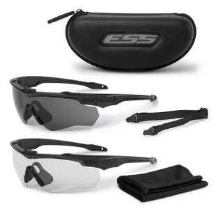 【ESS專賣】抗噪耳機可使用 ESS CROSSBLADE 2X  軍規護目鏡 雙鏡鏡架版