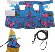Small Lizard Harness, Dragon Harness and Lead , Amphibian Carriers | Amphibian Reptiles Supplies, Adjustable Soft for Guinea Pigs, Ferrets Walking