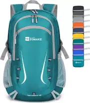 Zomake Foldable Backpack Lightweight - 35L Packable Hiking Packs, Waterproof ...