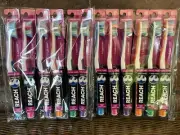 12 Reach Total Care Floss Clean Toothbrush- Soft Assorted Bulk Lot