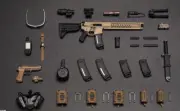 ES 06043 1:6 Scale Soldier PMC Equipment Main Weapon Model Complete Set B Model
