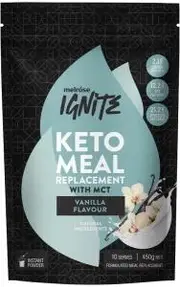 MELROSE Ignite Keto Meal Replacement Vanilla Bean 450g