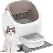 Oppsbuy Smart Automatic Self-Cleaning Cat Litter Box, App Control