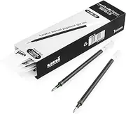 Uni-Ball Signo UM-153 Pen Refills - 1.0mm Nib - Gel Ink - Black - Pack of 12 Refills