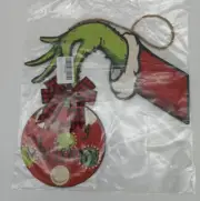 Grinch Merry Christmas Wooden Front Door Welcome Sign Wall Home Decorations