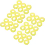100pcs Car Shock Absorbing Pad Damping Buffer Cushion Mat Universal Shock Bushing Rings for Vehicle
