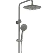 Greens Australia Scandi Twin Rail Shower Gunmetal