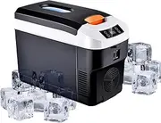Car Refrigerator - Portable Freezer Fridge | Heating and Cooling Refrigerator, 12V Personal Fridge for Camping, Outdoor Travel, Temperature Control Buniq